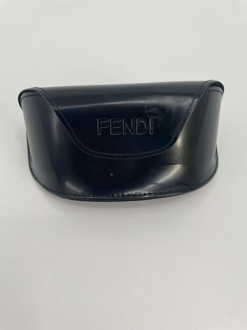 Fendi Eyeglasses Sunglasses Case Black Logo Interior (case only)